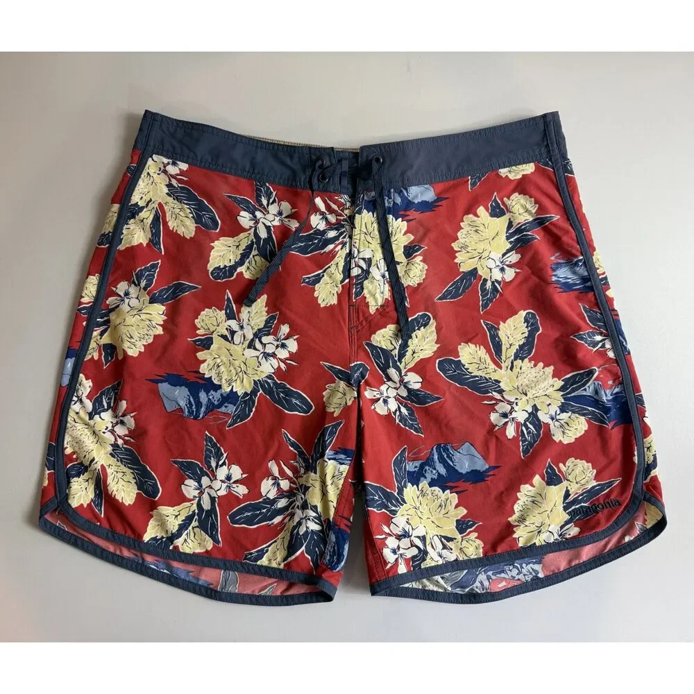 Patagonia Scallop Hem Stretch Wavefarer Boardshorts 18